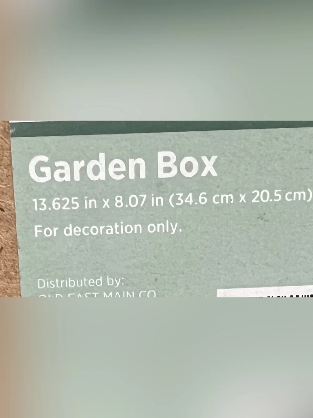 Wooden 3-Section Planter Box with Pots